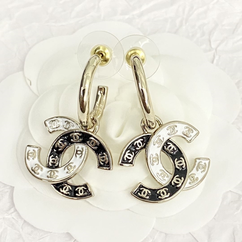 Ch*el earrings